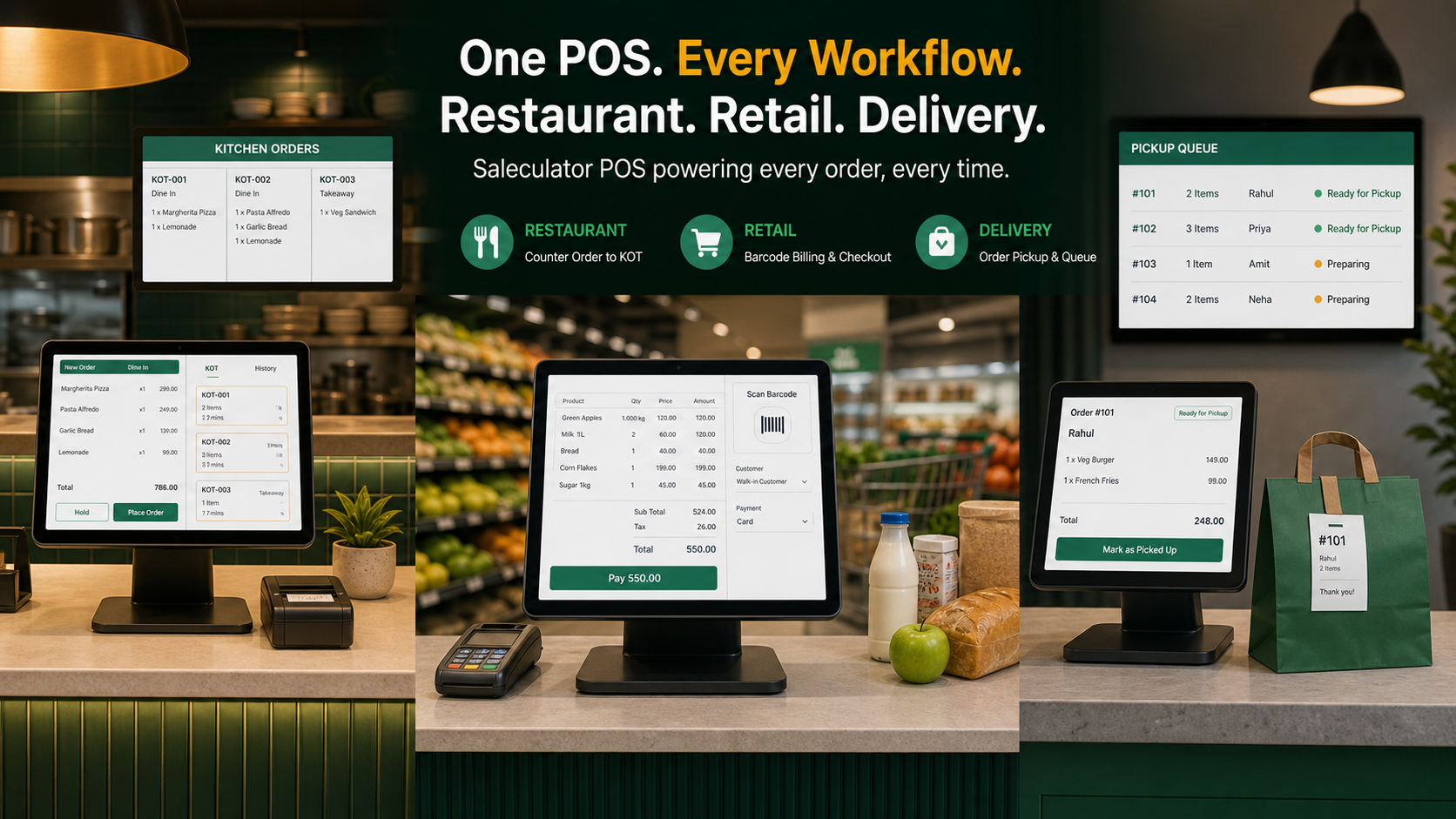 Shop workflow setup